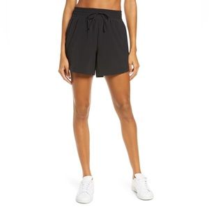 Zella High Waist Wide Leg Athletic Shorts